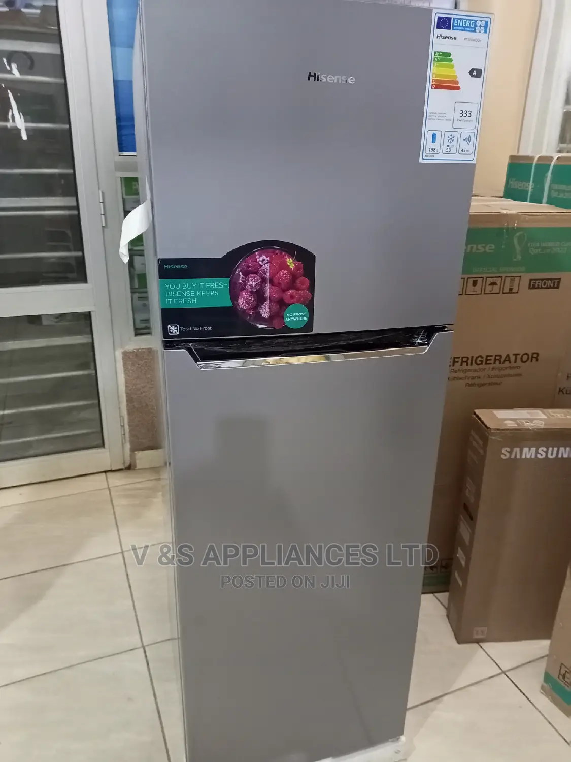 328l Hisense Frost Free Fridge