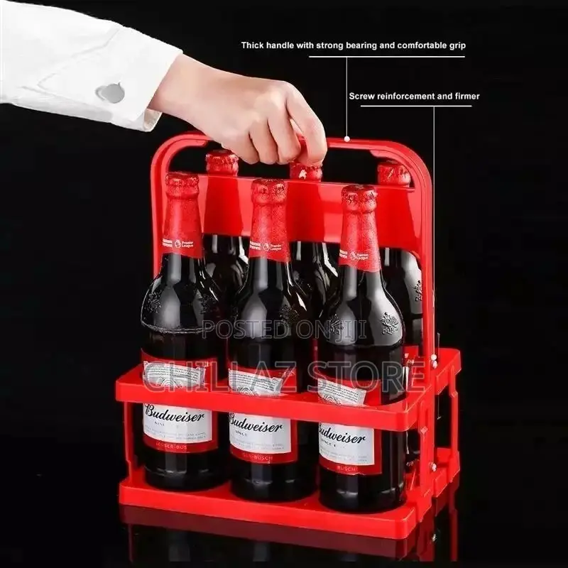 Plastic Pack Beer/Wine Bottle Holder