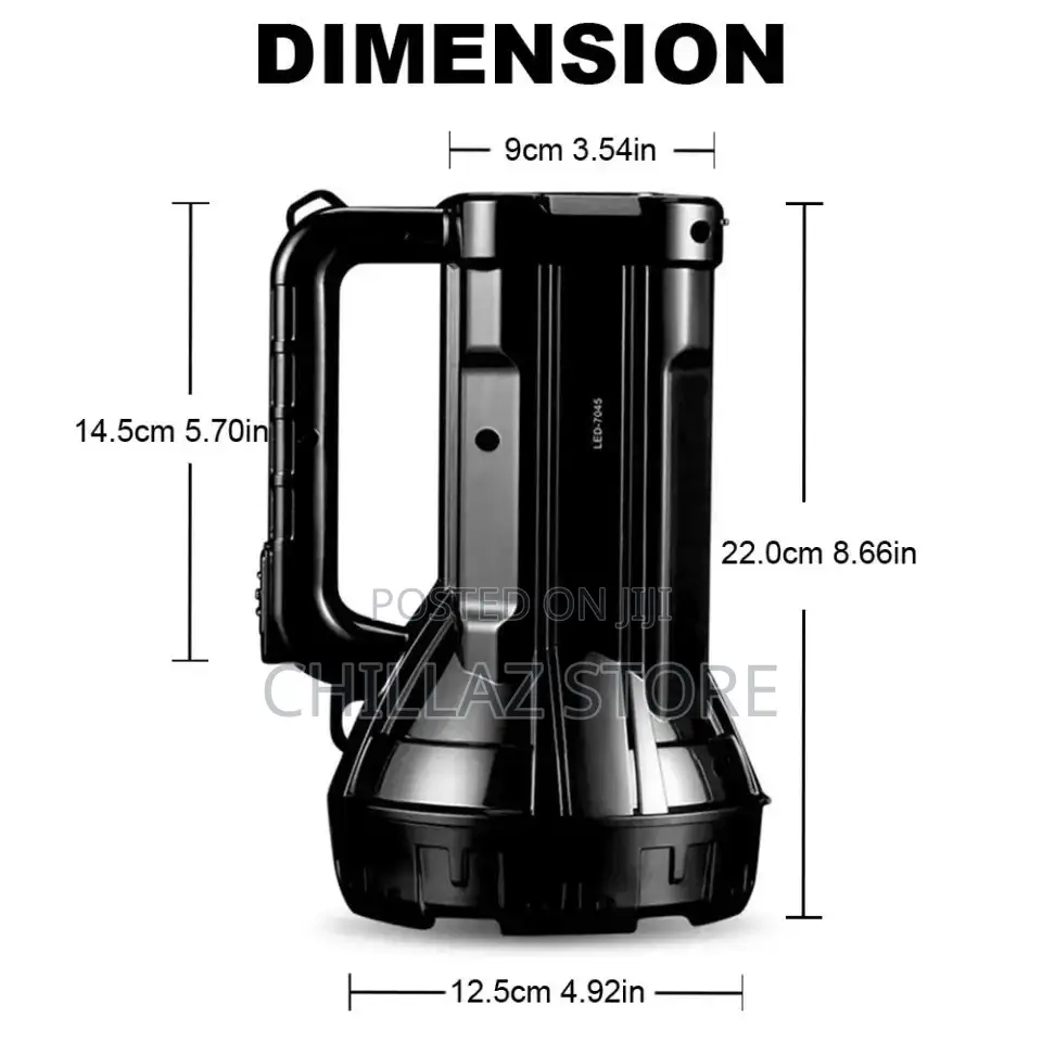 Heavy Duty Rechargeable Search Light