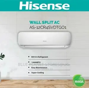 Hisense 12000btu Wall Split Air Conditioner As-12cr4svdtgo1