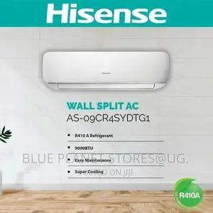 Hisense 9000btu Wall Split Air Conditioner || as-09cr4sydtg1