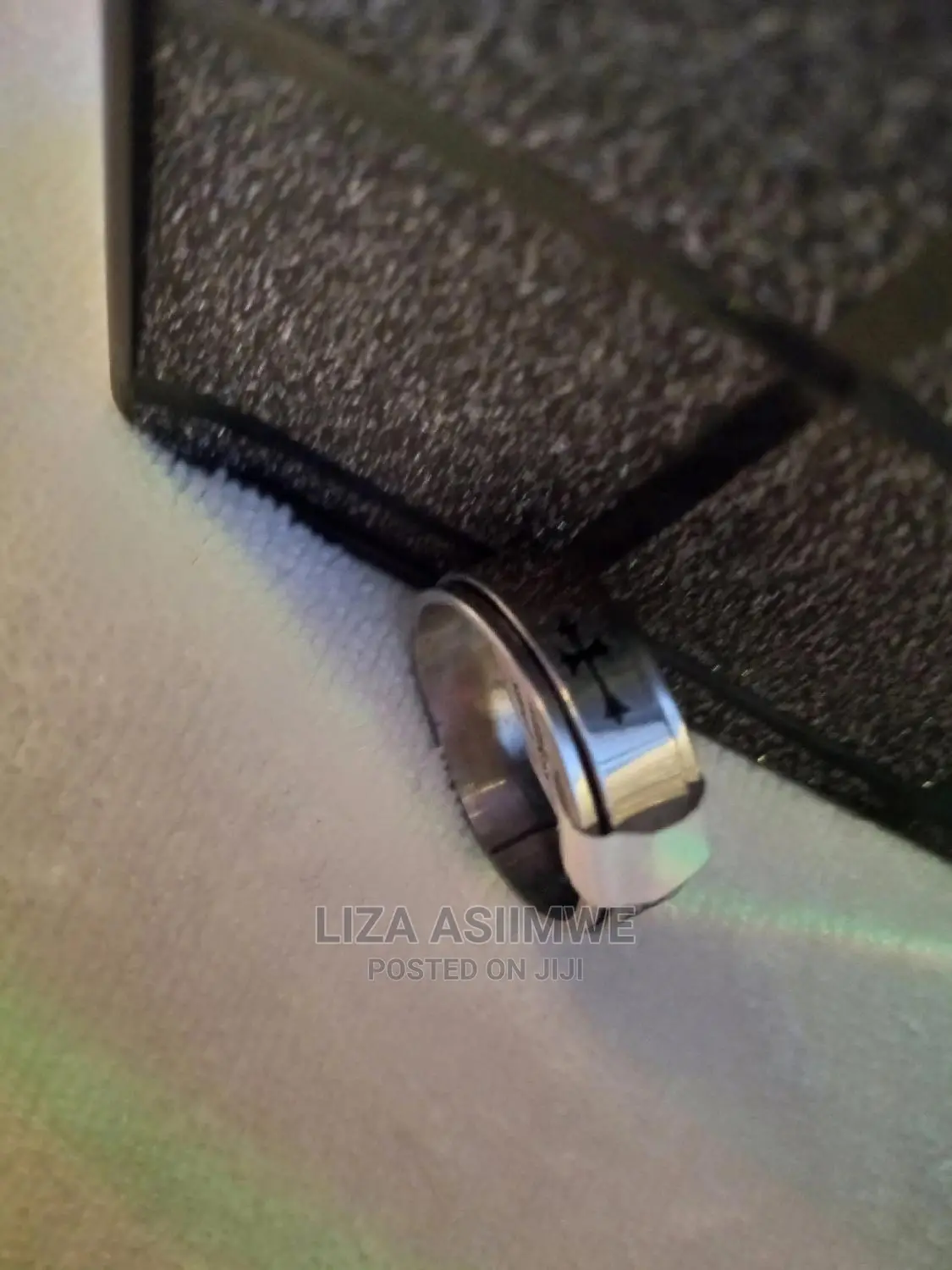 Men's Designer Rings Available With a Cross Ontop